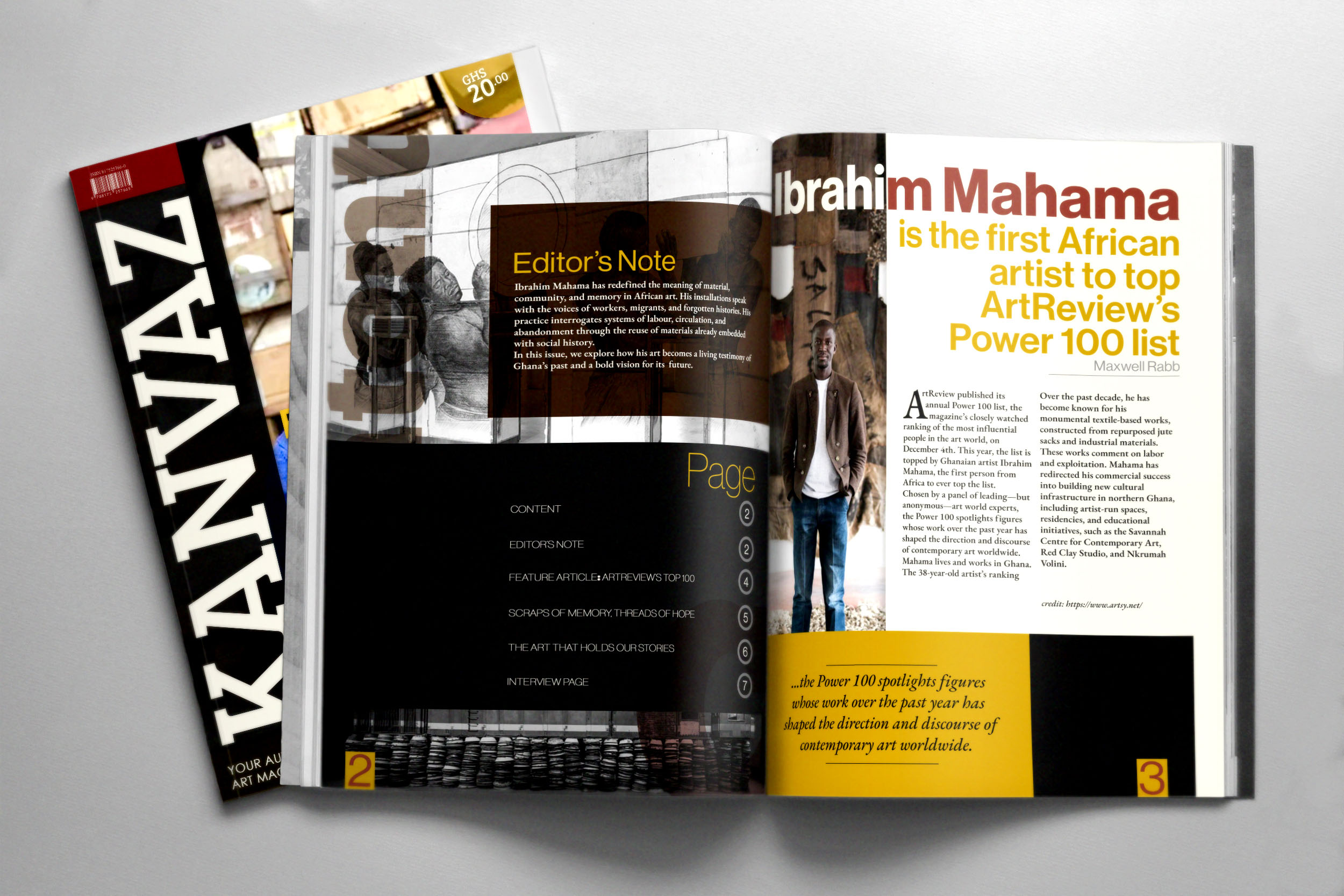 Ibrahim Mahama Magazine